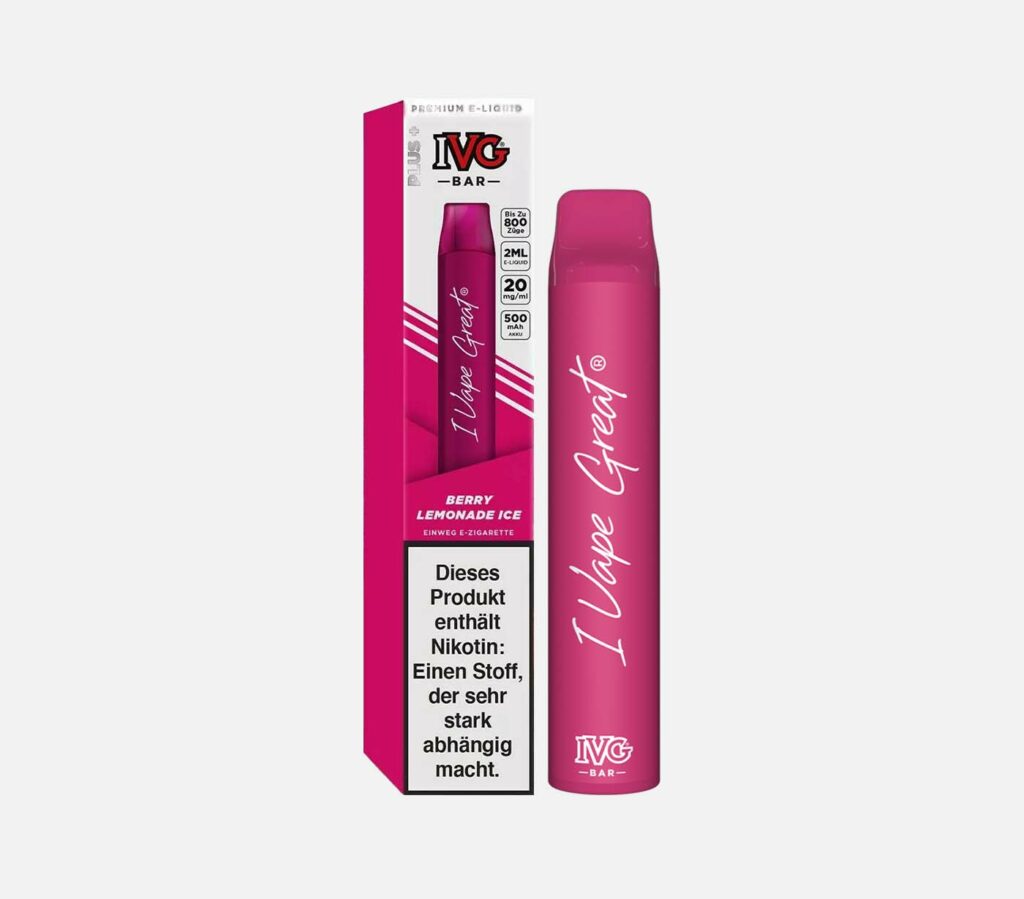 IVG Bar Plus Berry Lemonade Ice E-Shisha kaufen