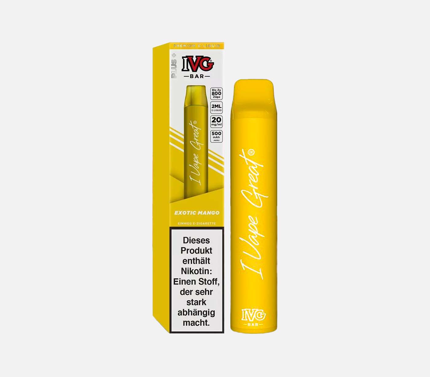 vape mit mangogeschmack 7 Days Vape - Cold Mango | 20 mg