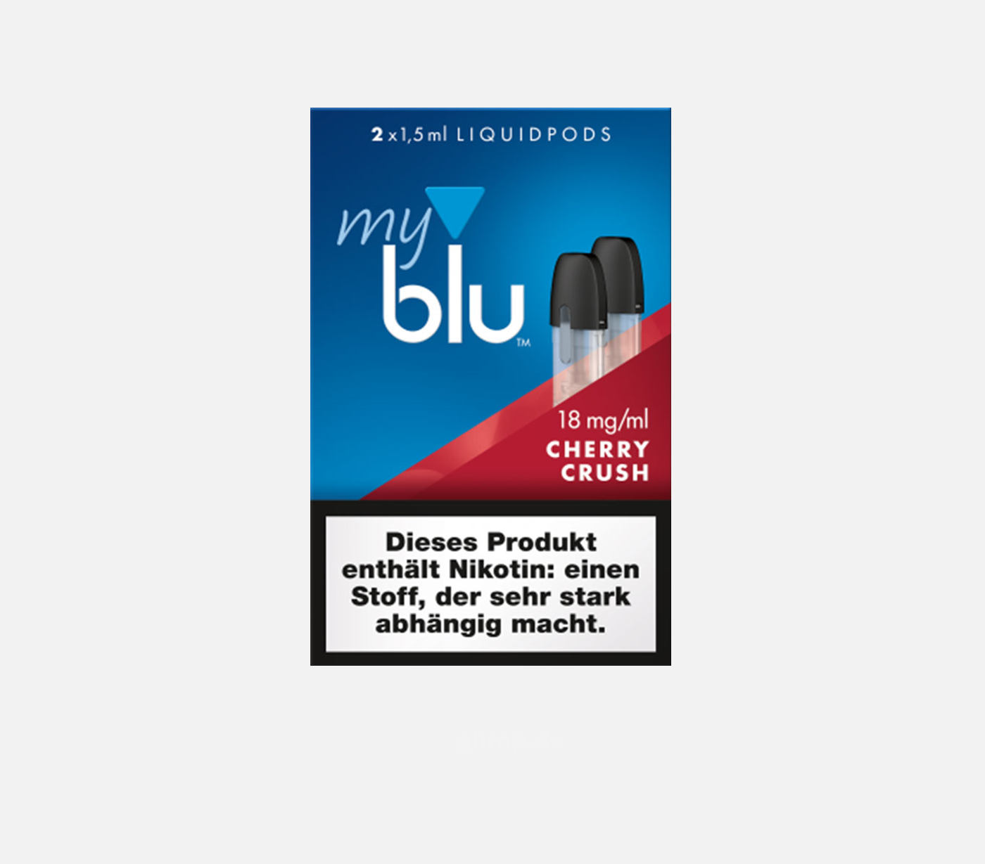 Myblu Touch Pods Cherry Crush 18 mg/ml Nikotin