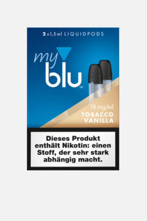 Liquidpods My Blu vanilla tobacco