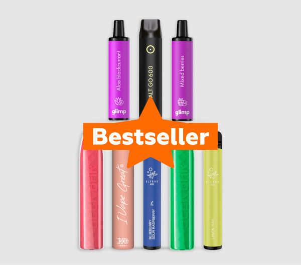 Einweg E-Zigarette Bestseller pack