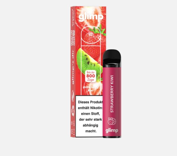 glimp Einweg E-Zigarette strawberry kiwi