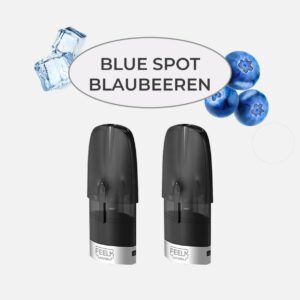 SC Easy 4 Caps (2stk.) 0,9% / 9mg Blue Spot Blaubeeren