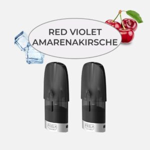 SC Easy 4 Caps (2stk.) 0,9% / 9mg Red Violet Amarenakirsche