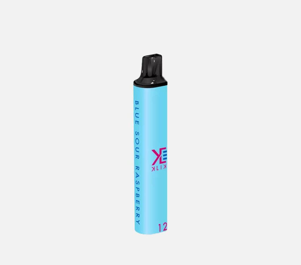 Klik Klak BLUE SOUR RASPBERRY E-Shisha 20 mg/ml Nikotin, 600 Züge, Einweg E-Zigarette kaufen