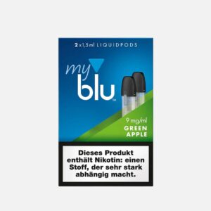 Myblu Touch Pods 0,9% / 9mg Green Apple