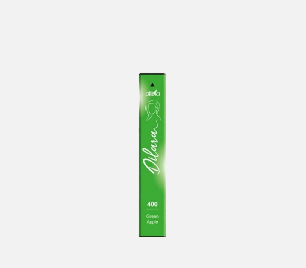 Dilara Green Apple E-Shisha 20 mg/ml Nikotin, 400 Züge, Einweg E-Zigarette kaufen