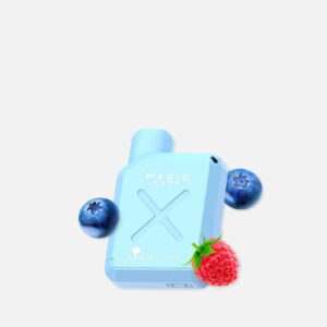 Magic Puff x Dschinni E-Shisha 20 mg/ml Nikotin 700 Züge - Blueberry Sour Raspberry