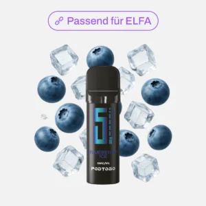 5EL POD2GO Nikotinfrei Pods - Blueberry ice