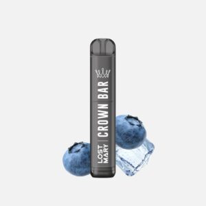 Crown Bar E-Zigarette 20 mg/ml Nikotin 600 Züge by AL Fakher x Lost Mary - Blueberry Ice