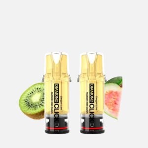 Vapes Bars Diamond Click Pods 20 mg/ml Nikotin 600 Züge - Passion Kiwi Guava