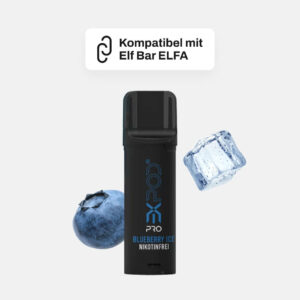 EXPOD PRO Prefilled Pod Cartridge (1 Stk.) Blueberry Ice 0% / 0 mg