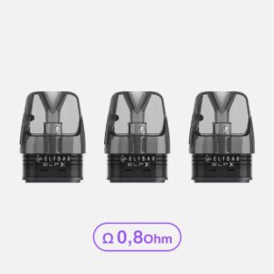 Elfbar ELFX Refillable Pods (3 Stk.) - 0,8 Ohm