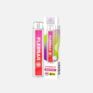 Flerbar M Nikotinfrei Einweg Vapes - Strawberry Ice