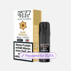 KTS eLiquid Prefilled Pods - Gold Tobacco KTS eLiquid Prefilled Pods - Gold Tobacco