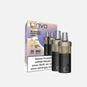 Linvo Pod Lite Plus Pods - Blueberry Raspberry Lemon