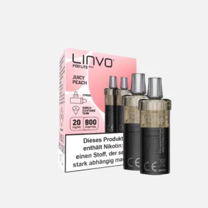 Linvo Pod Lite Plus Pods - Peach Ice