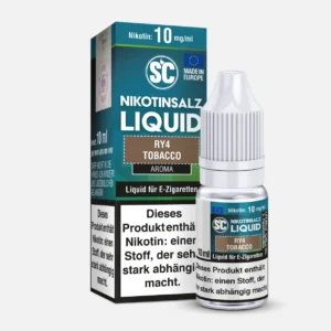 SC Liquids RY4 Tobacco 1% / 10 mg