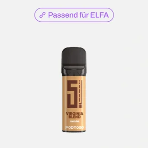 5EL POD2GO Nikotinfrei Pods - Virginia Blend