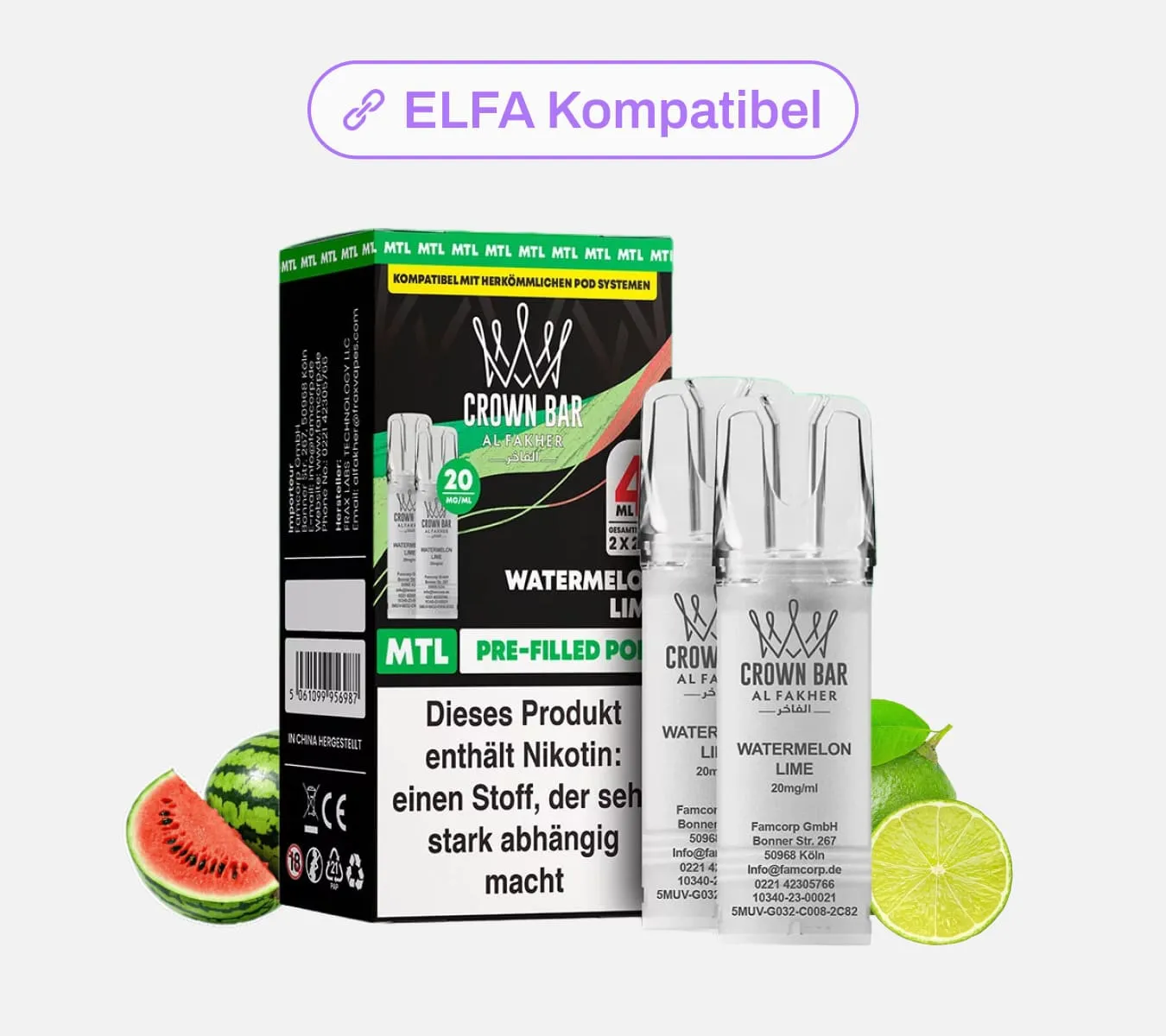 elfbar elfa master akku Al Fakher Vapes kaufen main image 1