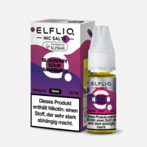 ELFLIQ Nikotinsalz Liquid 1% / 10 mg Blueberry Sour Raspberry