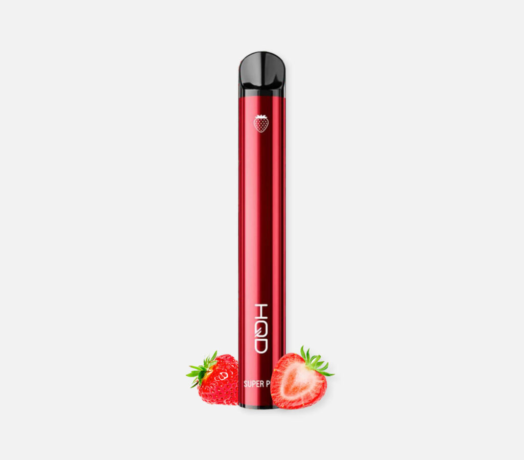 HQD Super PRO Strawberry Einweg E-Shisha 18mg Nikotin kaufen