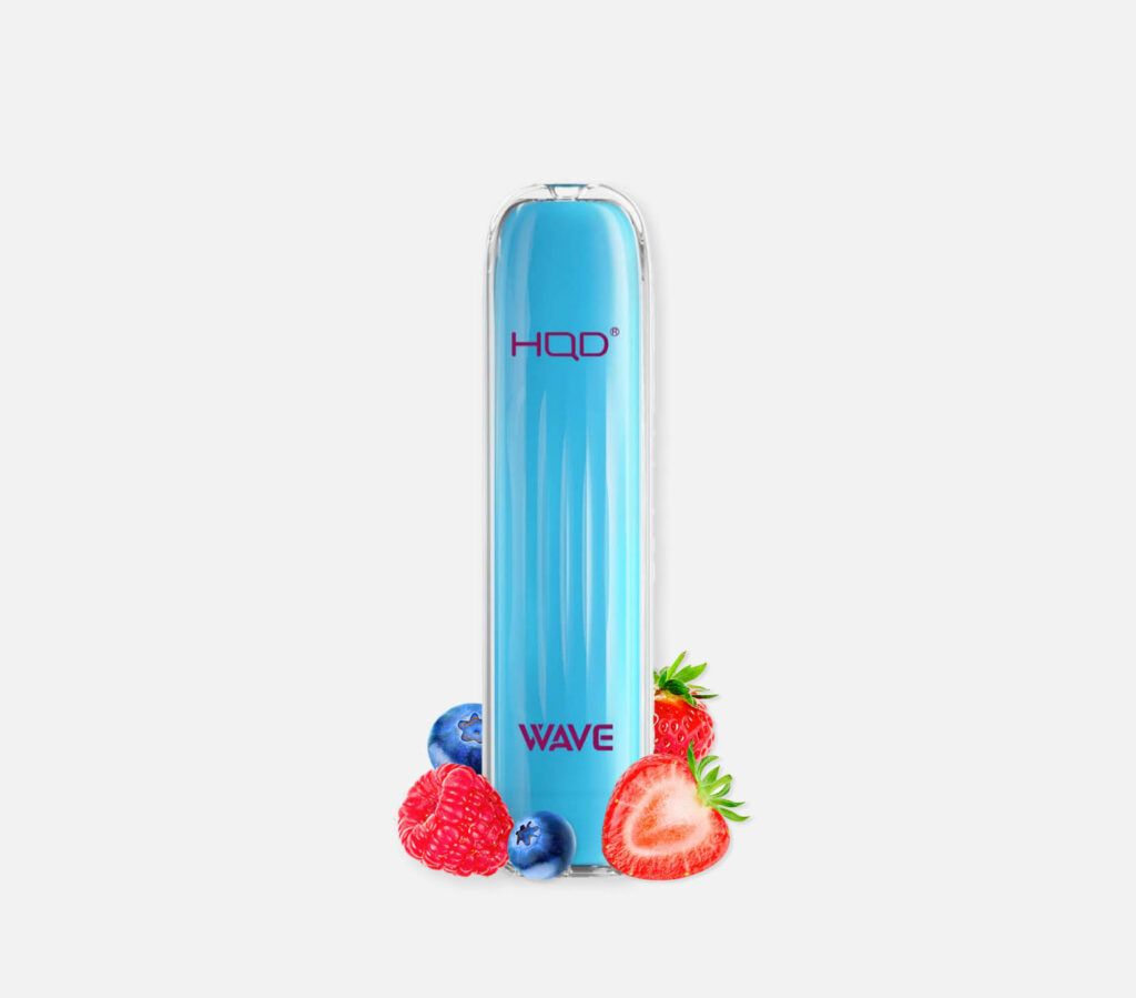 HQD Wave (Surv) Blue Razz Einweg E-Shisha 18mg Nikotin kaufen