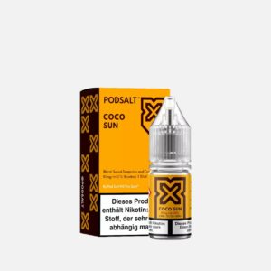 Pod Salt X Pro Nikotinsalz Liquid 1% / 10 mg Coco Sun