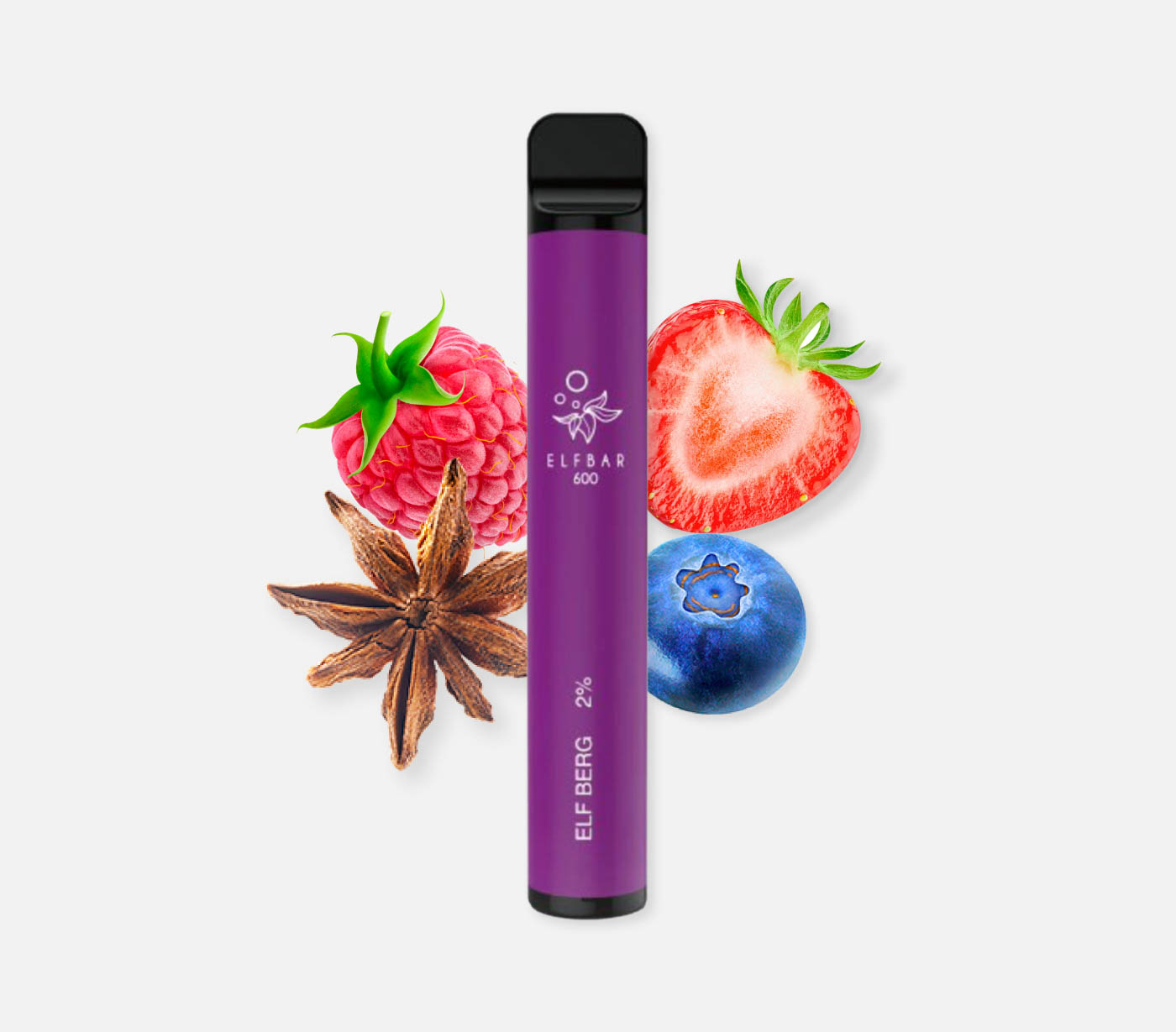 Elf Bar 600 Elf Berg E-Shisha 20 mg/ml Nikotin 600 Züge kaufen