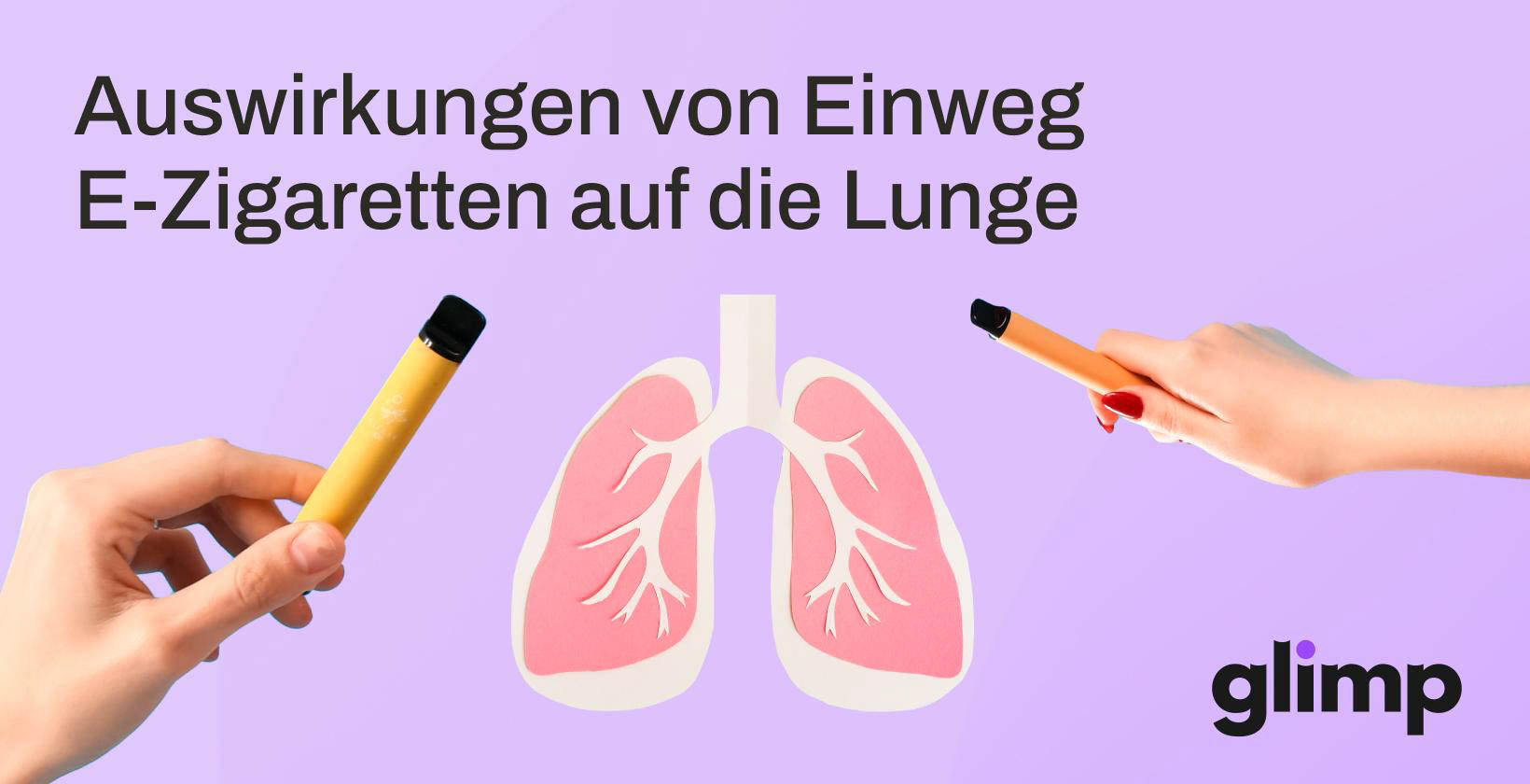 Die Auswirkungen von Einweg E-Zigaretten auf die Lunge