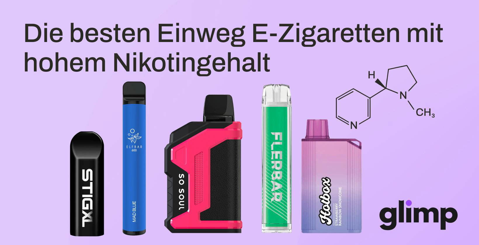 Die 17 besten Einweg E-Zigaretten mit hohem Nikotingehalt im Jahr 2023