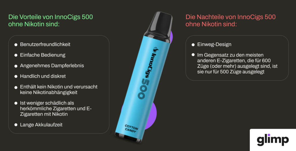 InnoCigs 500 Nikotinfrei