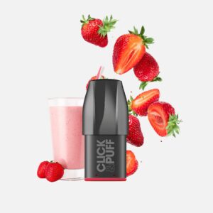 X-Bar Click&Puff Pod - Strawberry Milkshake